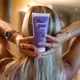 HAIR JAZZI täisrutiin blondidele ja hallidele juustele, mis kõrvaldab kollaseid toone
